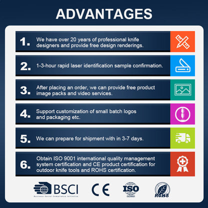 CK Carbon Damascus Folding Knife